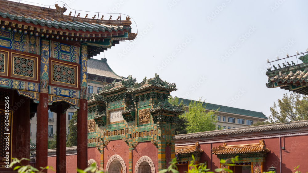 Fototapeta premium chinese temple architecture