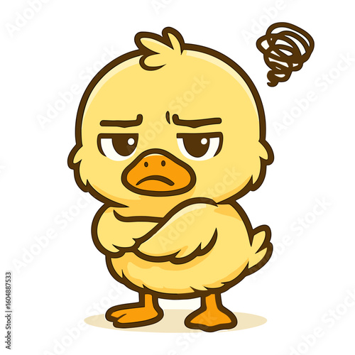 Cartoon chick angry cartoon illustrations