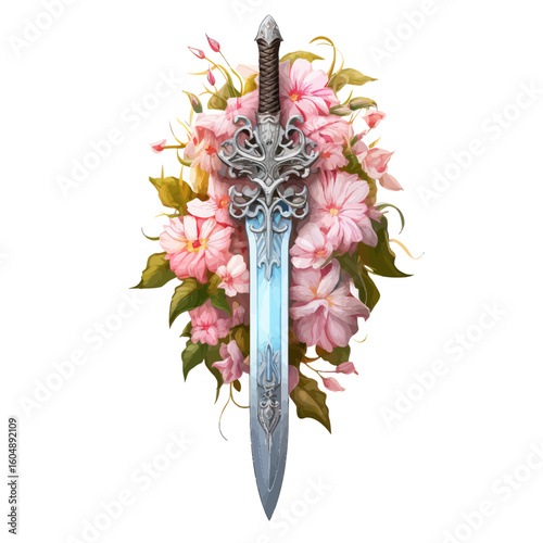 floral sword