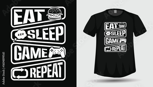 Gaming tshirt design graphics & vector