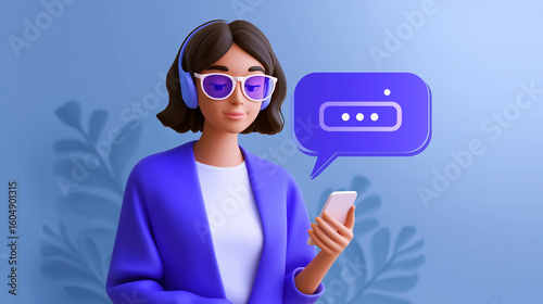 AI Assistant Chatbot Concept for Customer Support and Automation