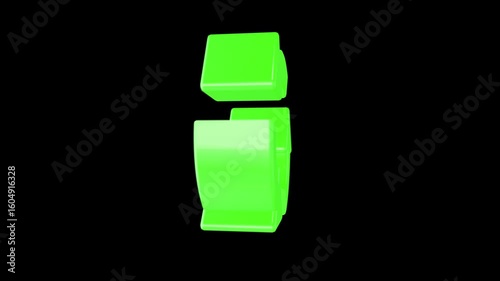 recycling icon 360 rotation 