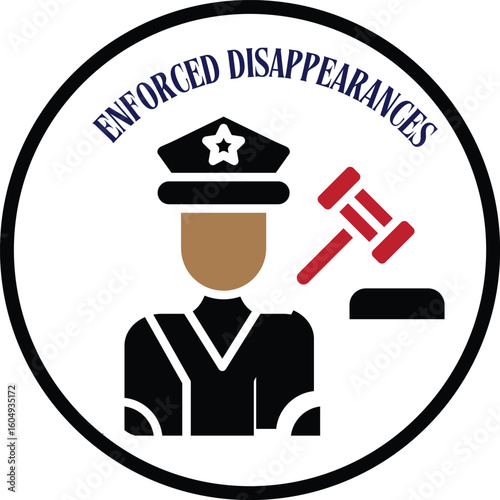 International Day of the Victims of Enforced Disappearances Icon
