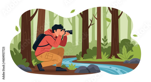 Capturing Nature's Essence A Photographer's Journey In Lush Forest Landscape