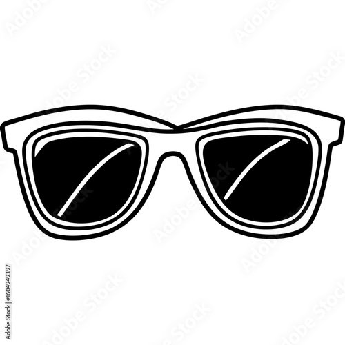 Sunglasses Icon Silhouette