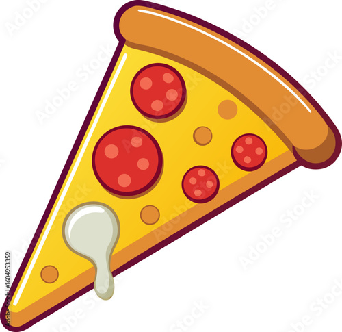 Pepperoni Pizza Slice icon