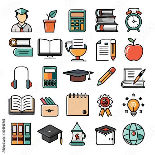 business and finance icons