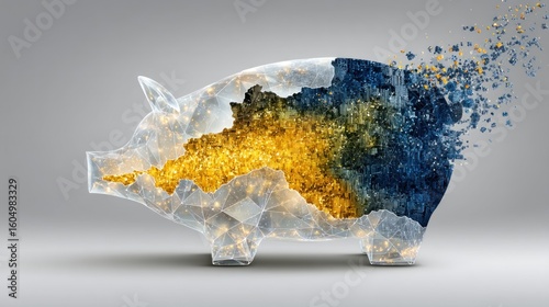 Digital Piggy Bank: Disintegrating Savings, Financial Instability