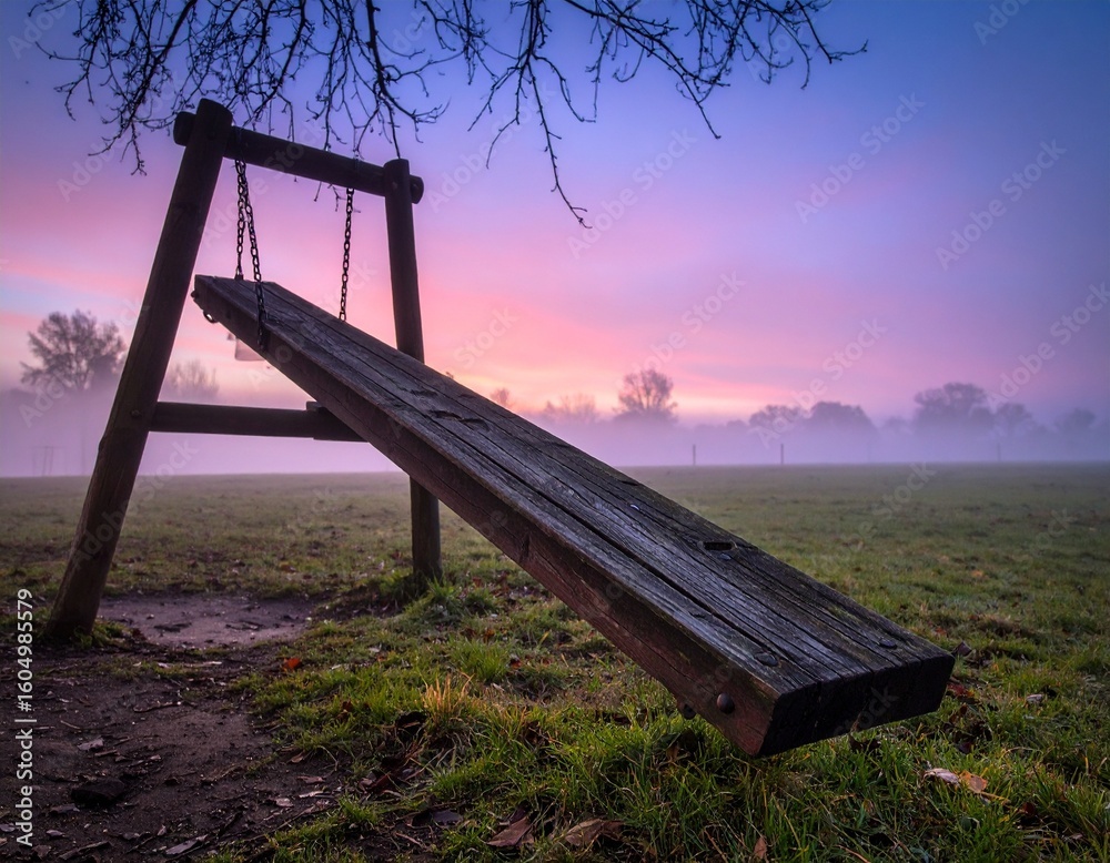 Fototapeta premium bench in the park