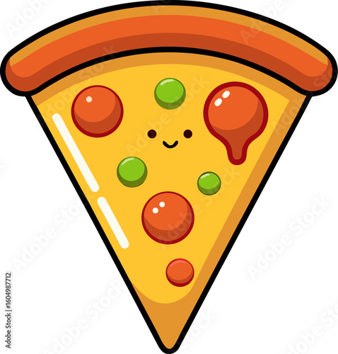Pizza Emoji Style icon