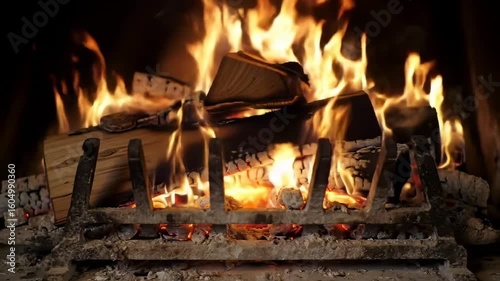 Cozy Fireplace Flames (1)