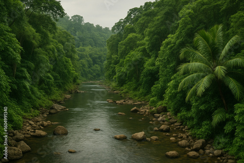 Fototapeta Naklejka Na Ścianę i Meble -  path in the jungle