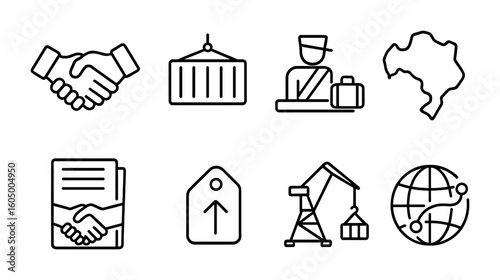 Trade Icon Set