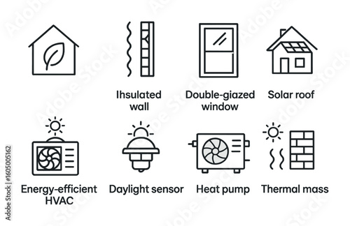 Green Building Icons