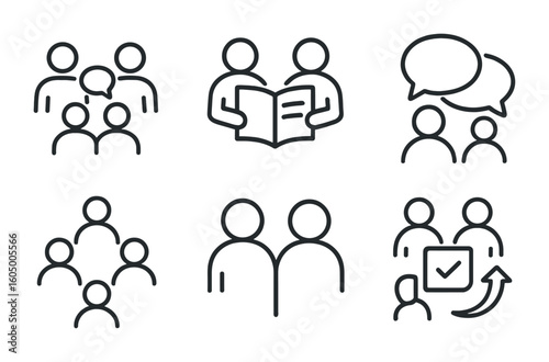 Peer Learning Icons