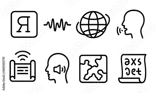 Linguistic Heritage Icons