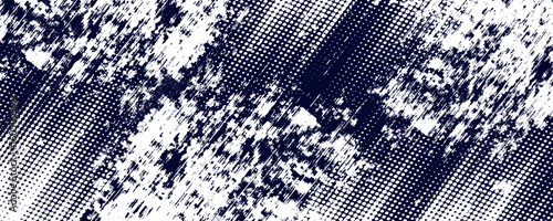Dots halftone white blue gradient color pattern grunge texture background. Dots pop art comic sports style