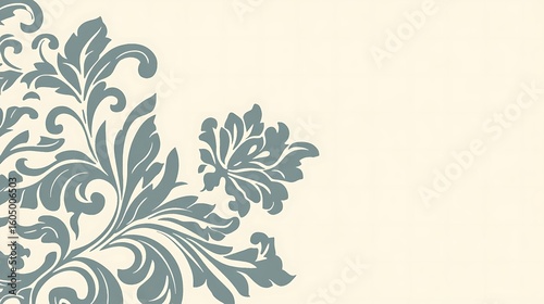 Wallpaper Mural Elegant ornate design Torontodigital.ca