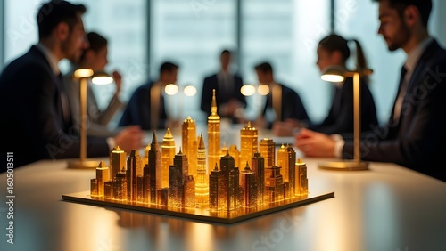 Wallpaper Mural Strategic Urban Planning Meeting A Vision for the Future City Torontodigital.ca