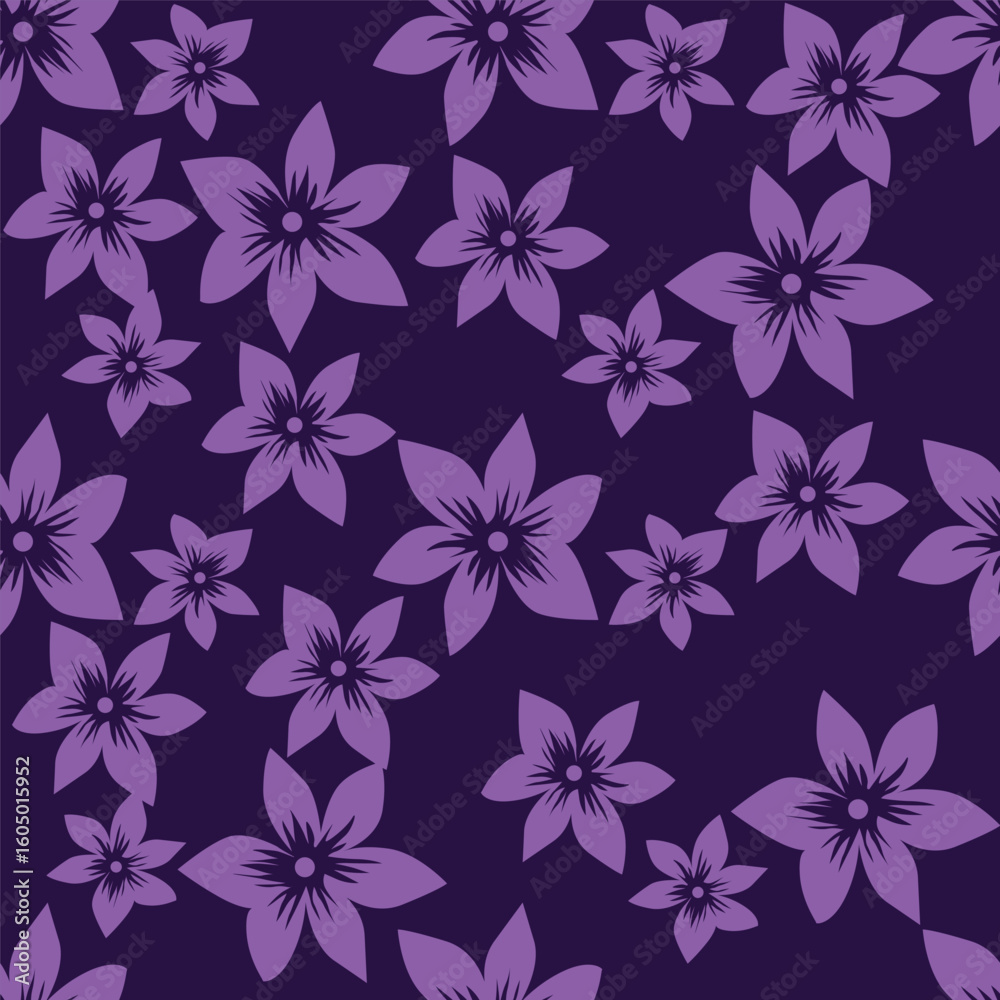 Obraz premium seamless pattern with flowers