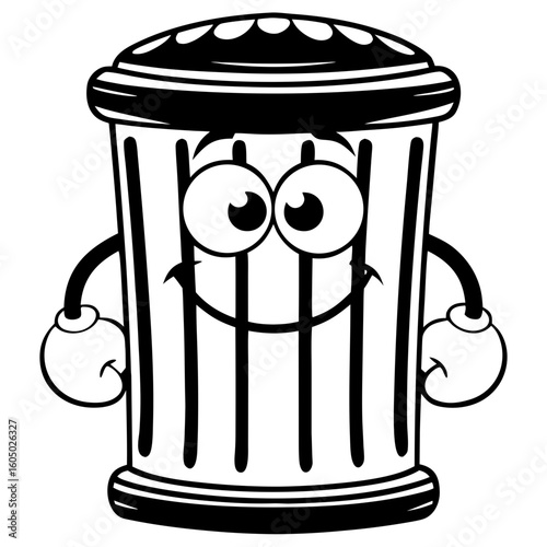 Funny Trash Can Art Guide