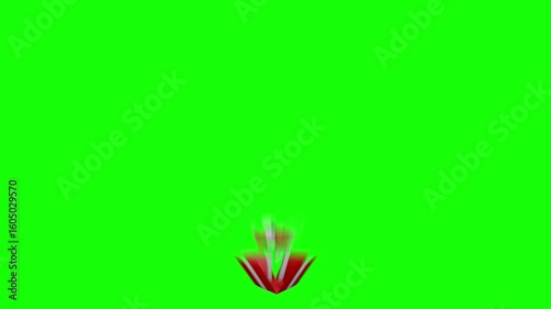 animated open giftbox with 17th number