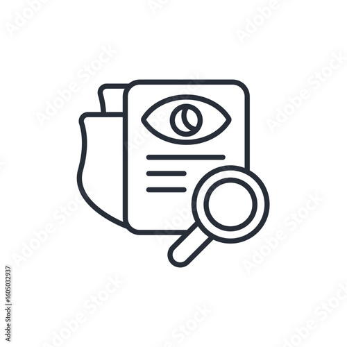 transparency icon. vector.Editable stroke.linear style sign for use web design,logo.Symbol illustration.