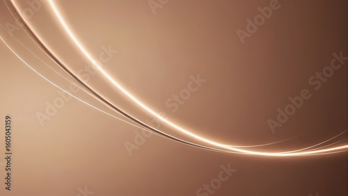 Beautiful subtle waves on a beige background generated in AI	
