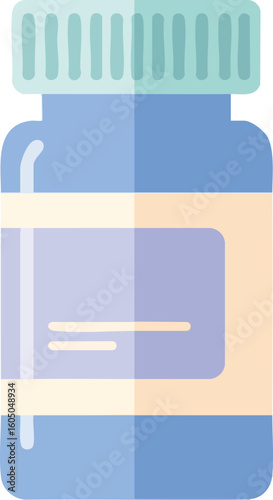 Medicine Bottle Illustration