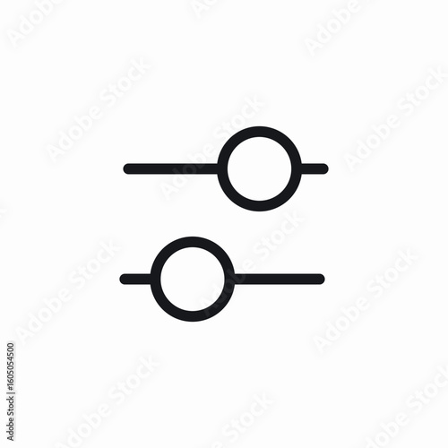 spectrum settings icon sign vector