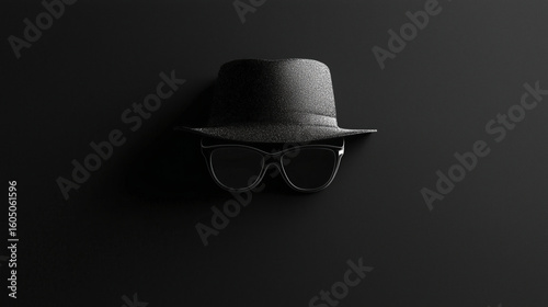modern and stylish mafia logo in sleek black and white with clean lines