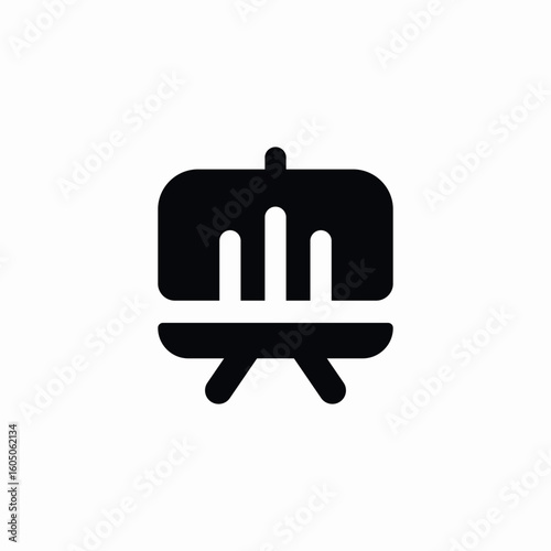 data analysis icon sign vector