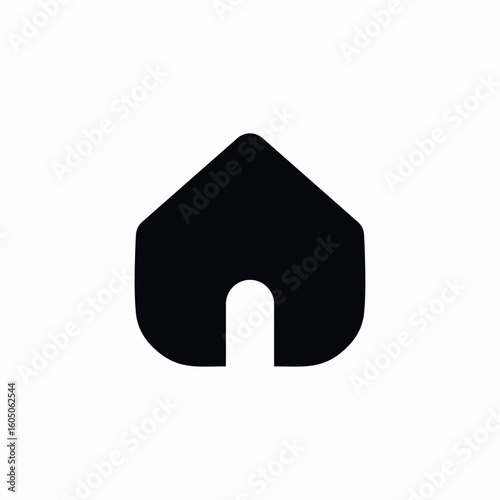home room icon sign vector