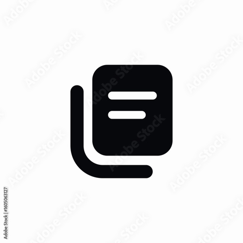 note words icon sign vector