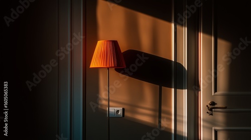 Evening Energy Saving: Illuminating a Dim Room at Home