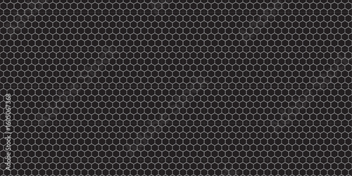 A dark, seamless carbon fiber pattern provides an industrial, metallic mesh backdrop
