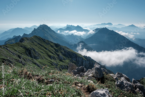 View from moount Stol, Slovenia