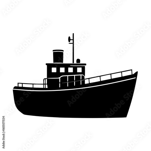 ship in the sea