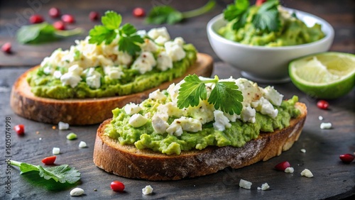 Smashed Avo with Feta: Creamy, velvety texture, with earthy depth — made for indulgent weekend mornings.

