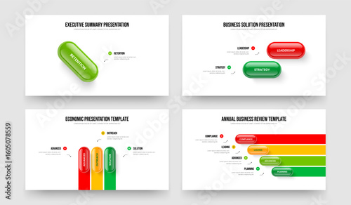 Sales Launch 1 2 3 4 Option Infographic Frame Design Set. Creative Campaign One Two Three Four Element Diagram Presentation Layout Vector Illustration Collection.