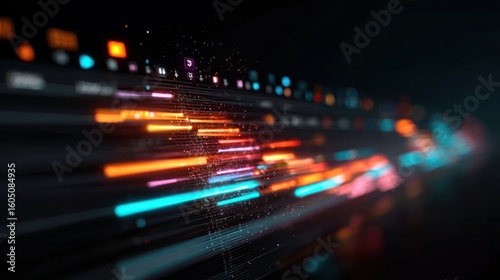 Abstract digital stream (4)