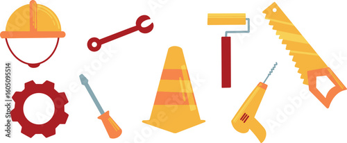 Home Repair and Construction Icons