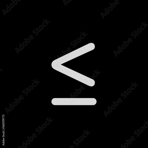 Less Than Or Equal Symbol
