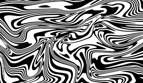 Abstract background, can be used as a trendy background for wallpaper, abstract background with a black and white warped pattern design. posters, cards, invitations, cover, websites. 