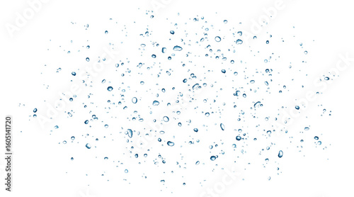 Realistic ice particles splash.