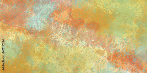 Abstract dynamic shape of colorful pattern combination mixes color and design texture watercolor painting with isolated on artistic background, grungy paint watercolor splatter soft color design.