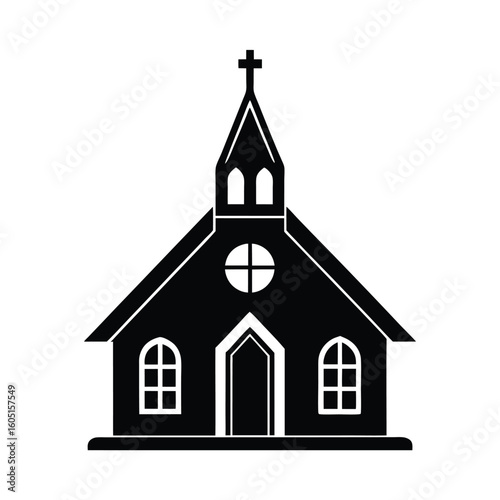 church icon vector illustration