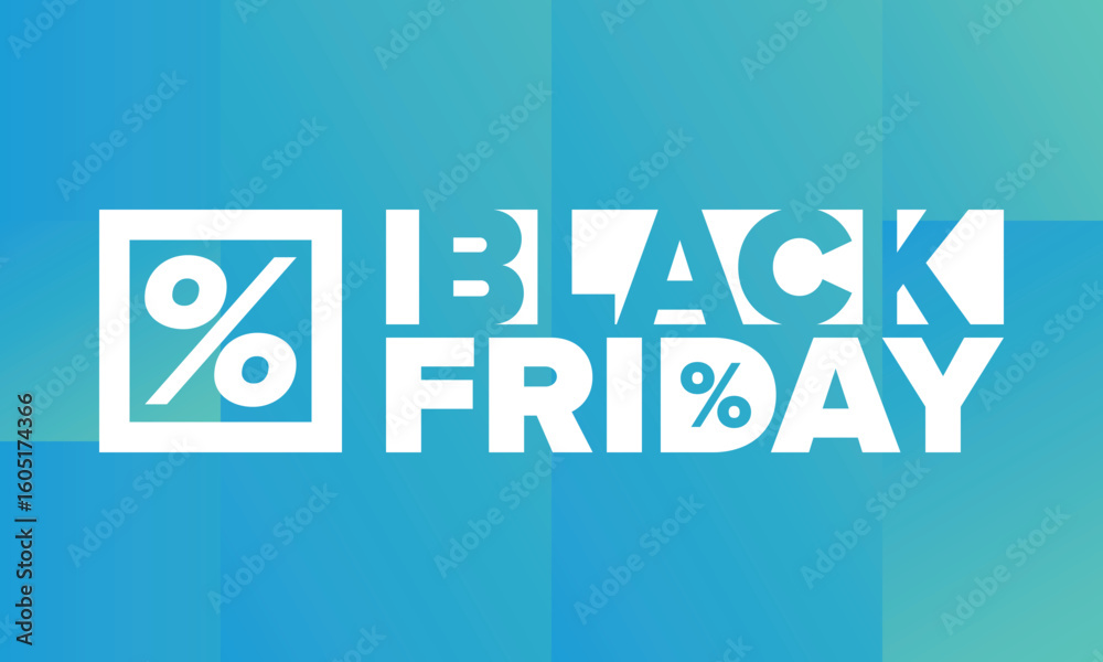 Naklejka premium Black Friday. Sale up to 90% off. Biggest sale of the year. Special offer banner. Holiday shopping in United States. Super season deal in November. Discount badge. Creative vector template