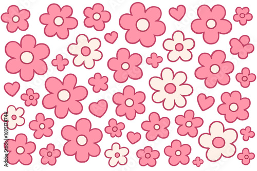 Menstruation theme, including various feminine hygiene products like panties, pads, and cups, as well as zero waste objects, on a black background, forming a hand drawn vector seamless pattern for