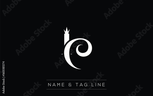 IC logo design. A sophisticated, minimalistic logo design featuring golden stylized typography,  perfect for branding concepts emphasizing luxury, professionalism, and contemporary aesthetics.